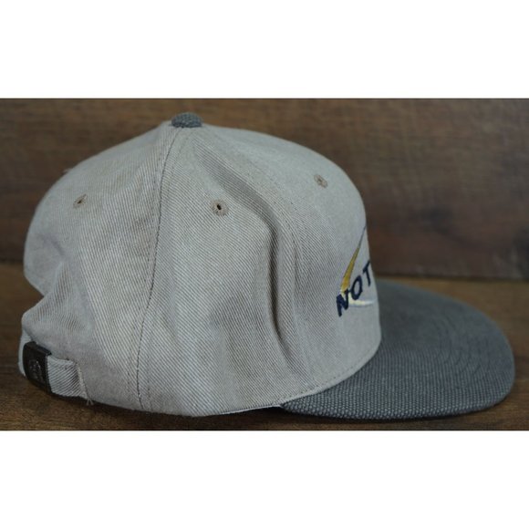 Vintage Notre Dame Fighting Irish University Square Strapback Hat Made in USA - Picture 6 of 9